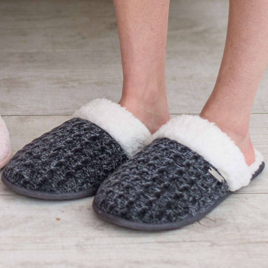 Chenille slippers deals