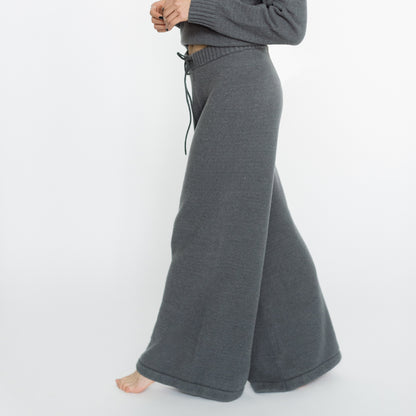 Faux Cashmere Baracchi Wide Leg Pant