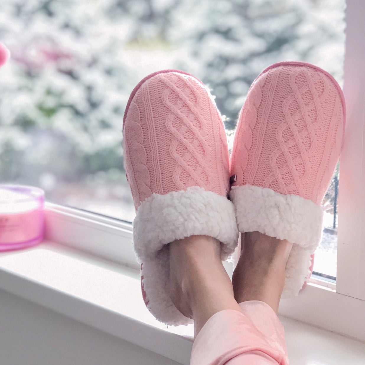 Blush slippers hot sale