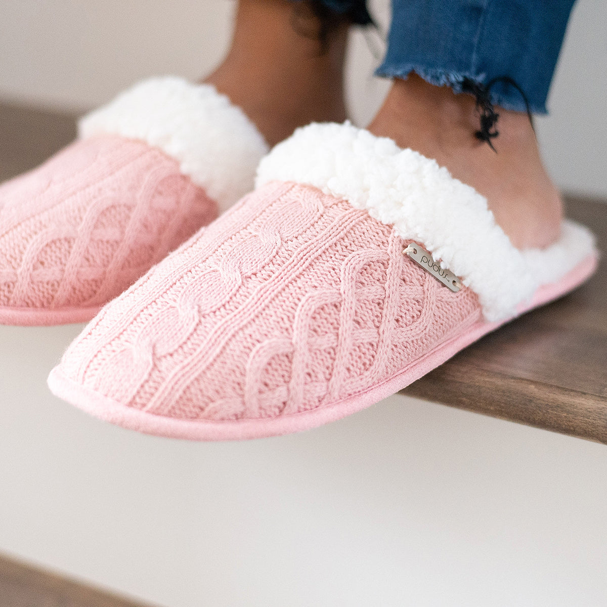 Blush on sale pink slippers