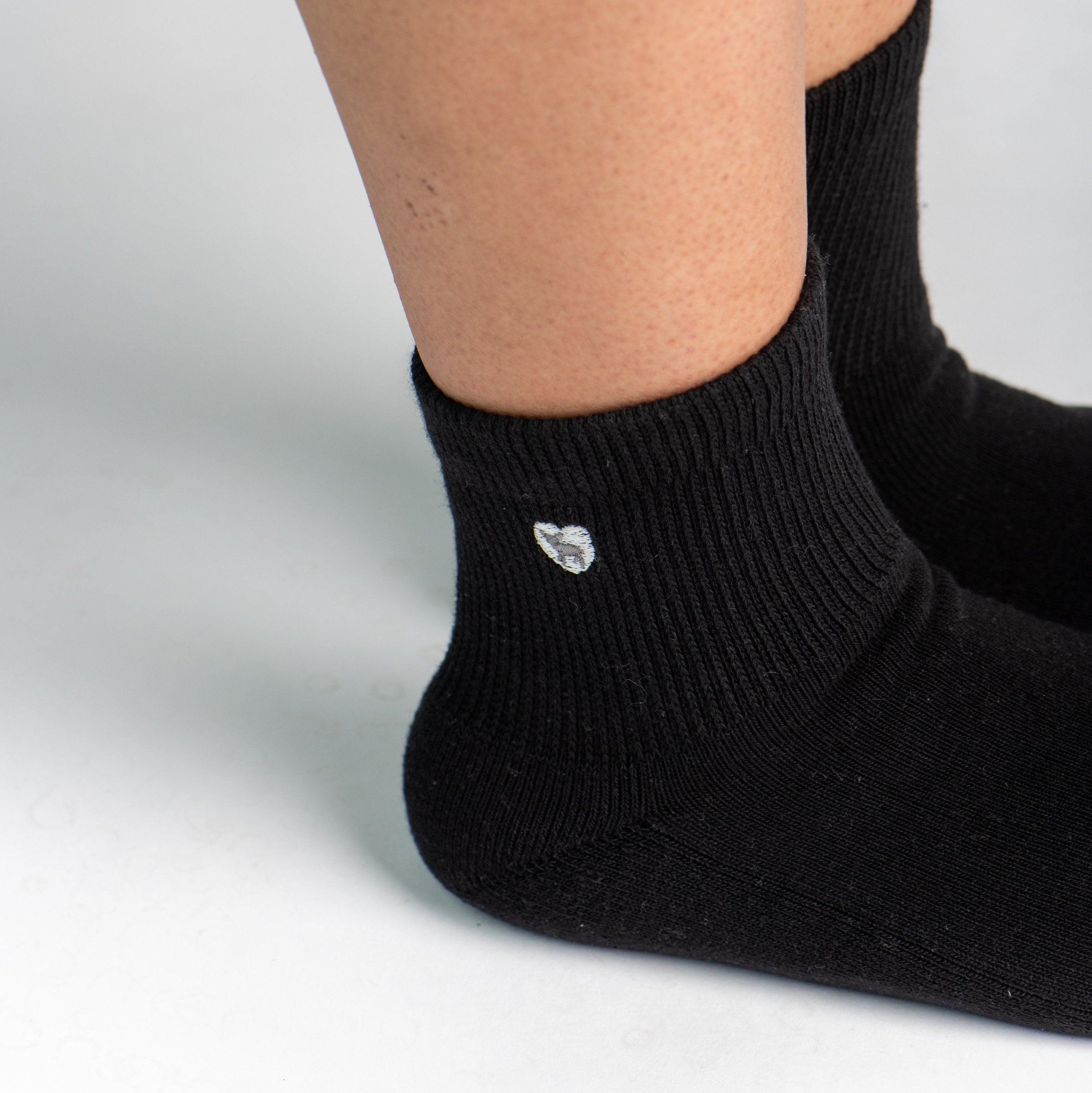 Black on sale padded socks