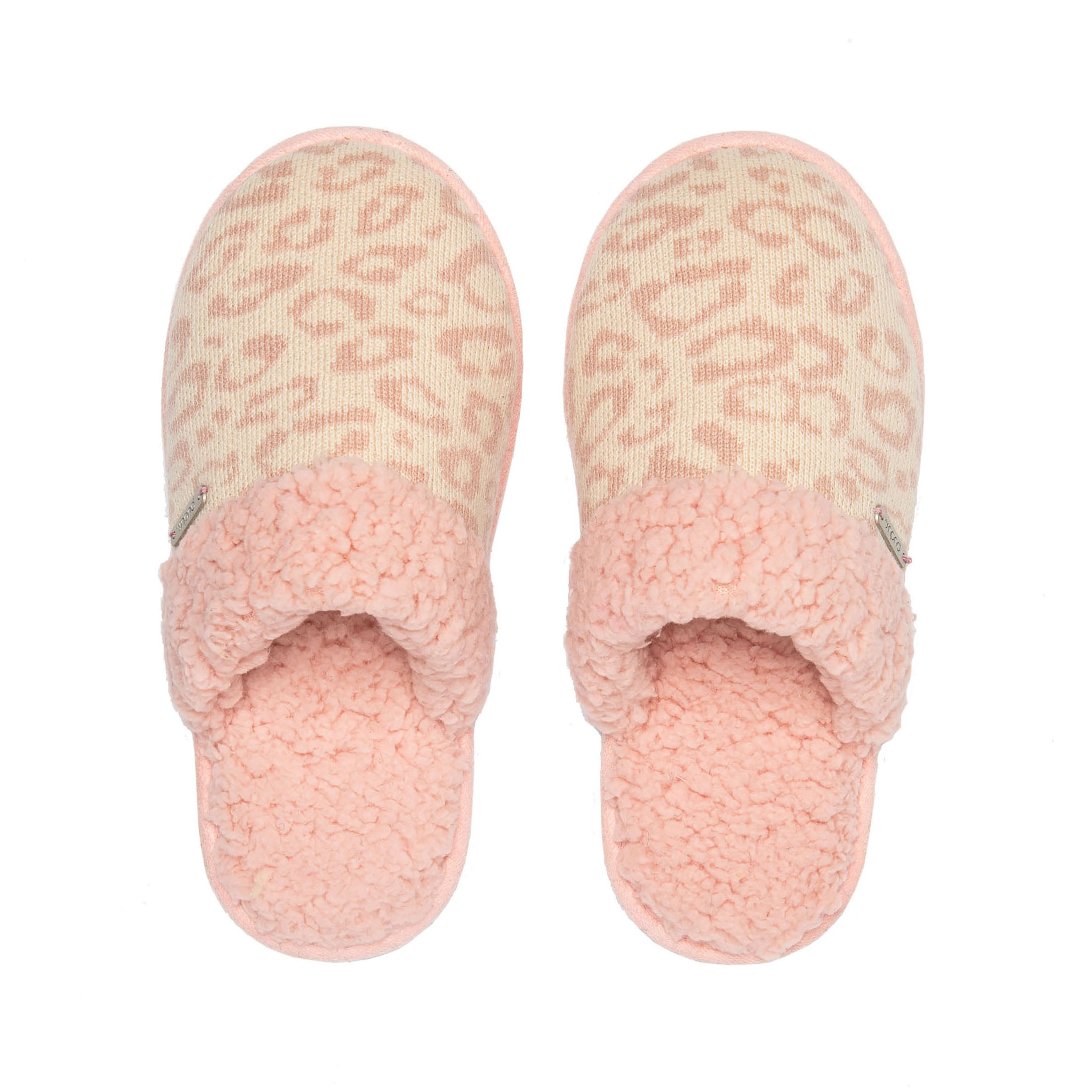 Pastel Creekside Slide Slippers Cheetah Pink Dogwood Pudus